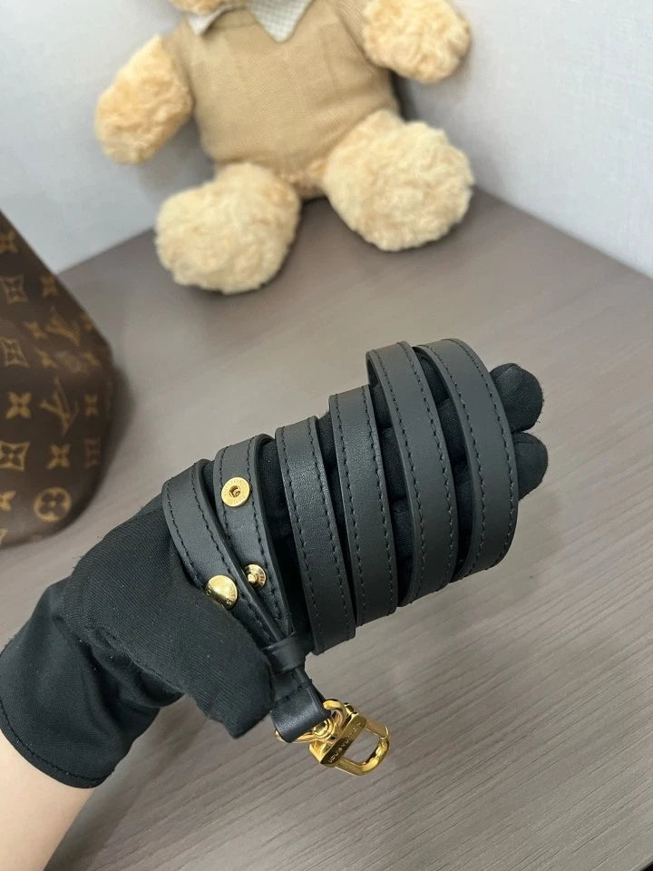 Authentic Louis Vuitton Black Bucket Bag For Women