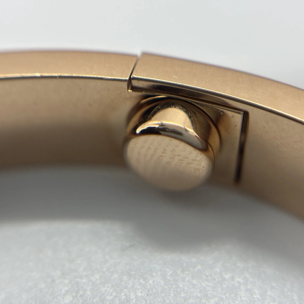 Cartier Love Classic 6.1mm Bangle Bracelet 18k Rose Gold Double Screw Size16
