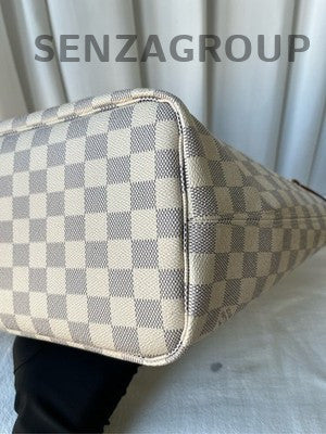Louis Vuitton Damier Ebene Neverfull MM Tote Bag - Classic Women's Handbag