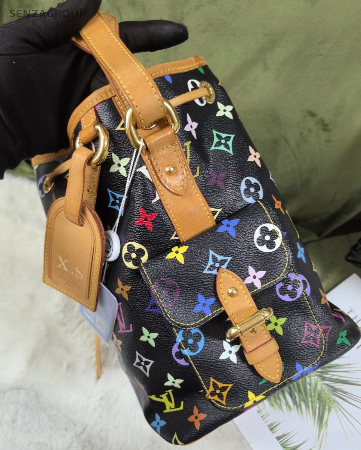 Louis Vuitton Noe MM Drawstring Bucket Colorful Shoulder bag Women