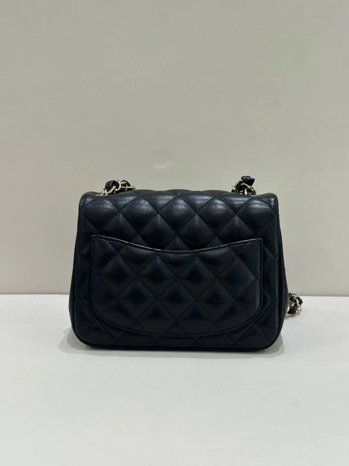 Authentic CHANEL Classic Flap Chain Crossbody Bag For Women