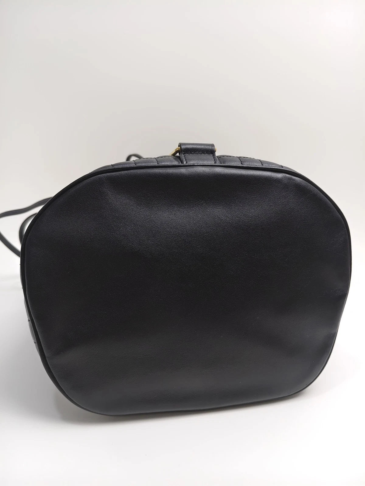 Authentic Celine Black Quilted Leather Backpack For Women