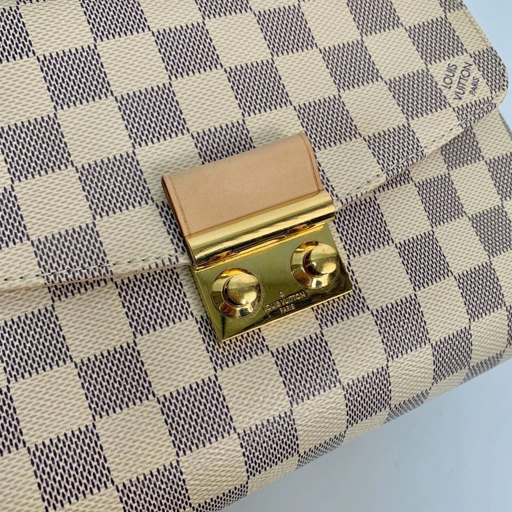 Louis Vuitton Croisette Damier Shoulder Bag Excellent
