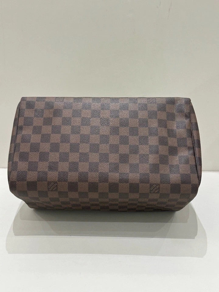 Louis Vuitton Brown Canvas Speedy30 Handbag For Women