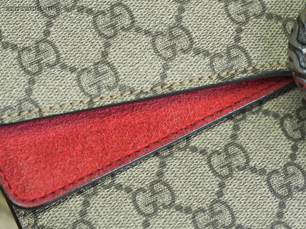 GUCCI Dionysus GG red Shoulder bag Crossbody