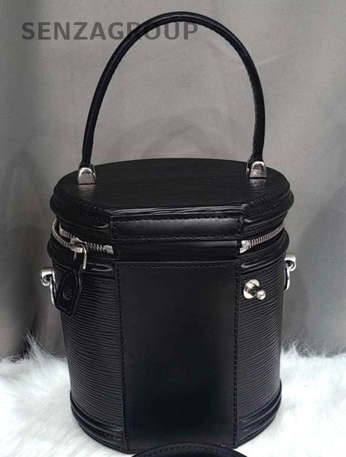 Louis Vuitton Cannes Epi Leather Top Handle 2way Shoulder bag Women Black