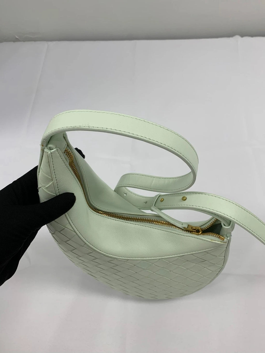 Bottega Veneta Women Small Drop Leather Shoulder Bag