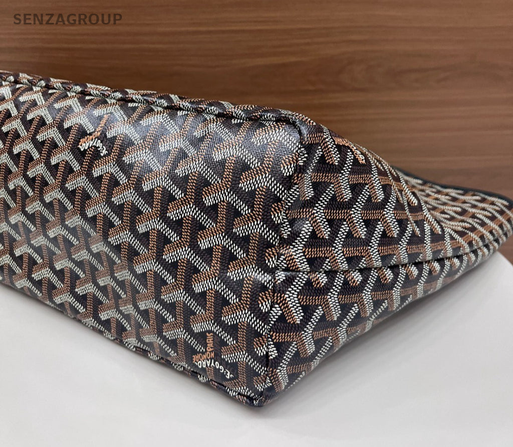 Goyard Tote PM Shoulder Bag Black Used Women Classic Fashion