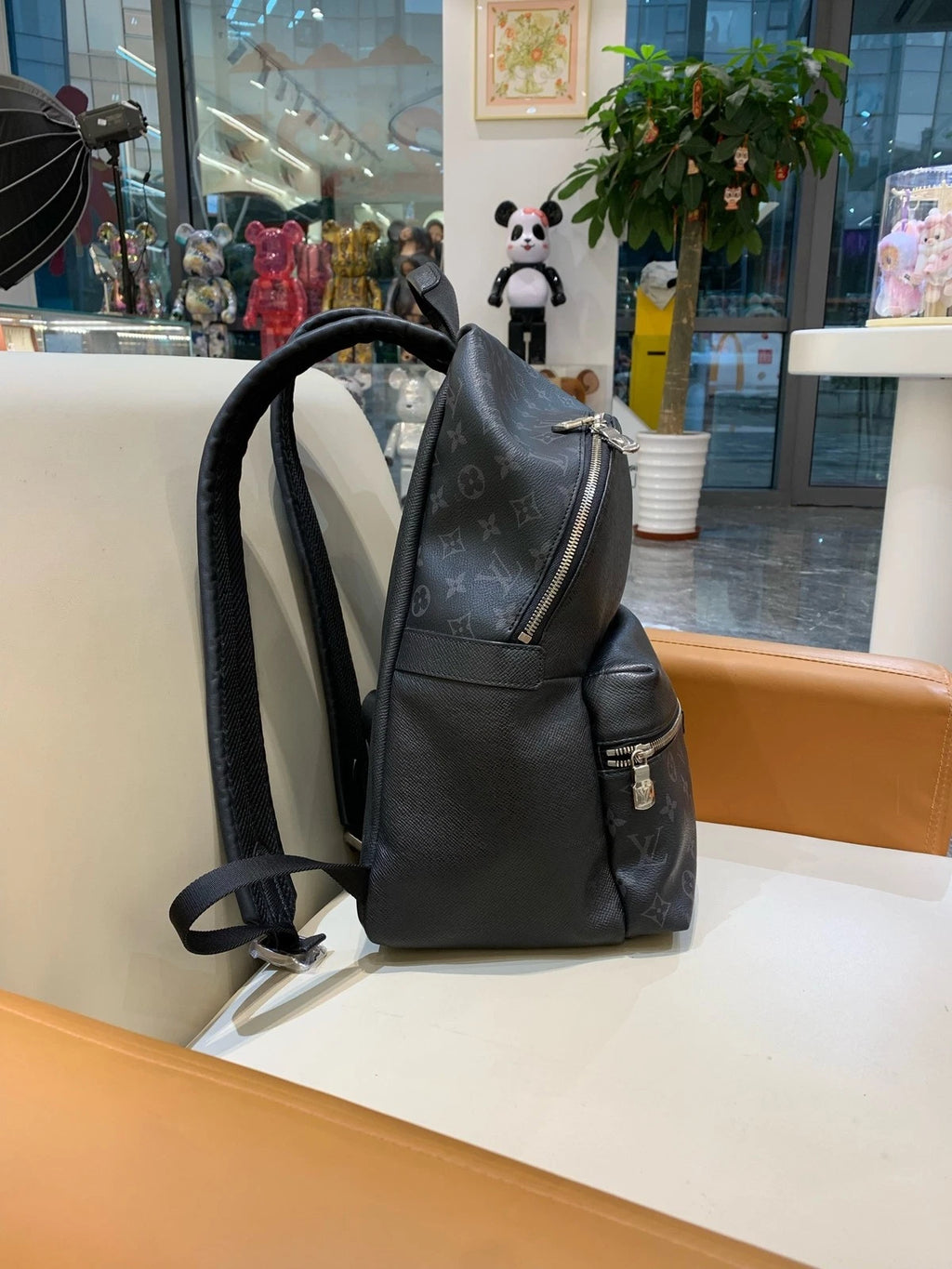 Louis Vuitton Black Monogram Canvas Apollo Backpack For Unisex