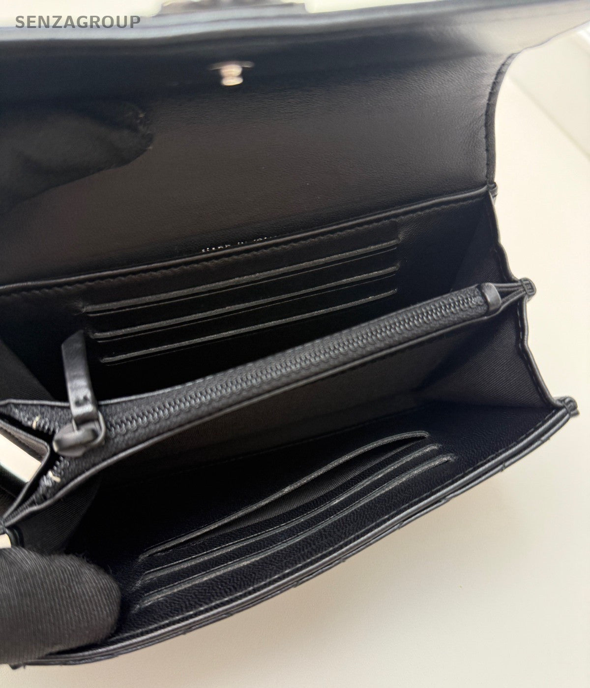 Chanel leboy Clutch Wallet Cool Black Women