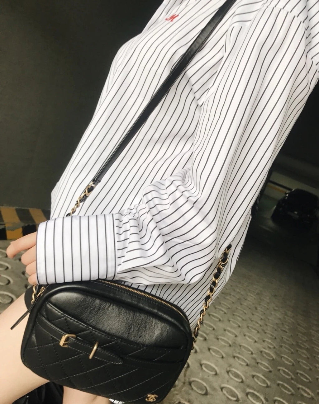 Authentic CHANEL Adjustable Strap Crossbody Bag For Women