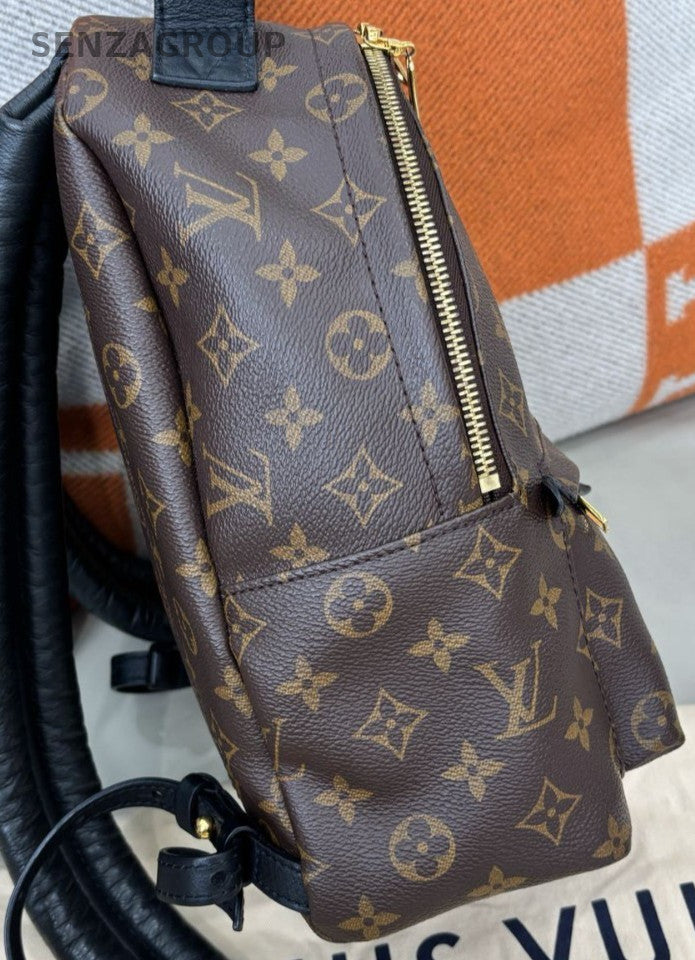 Louis Vuitton Springs MM Monogram Backpack Brown Gold Unisex Adults Classic