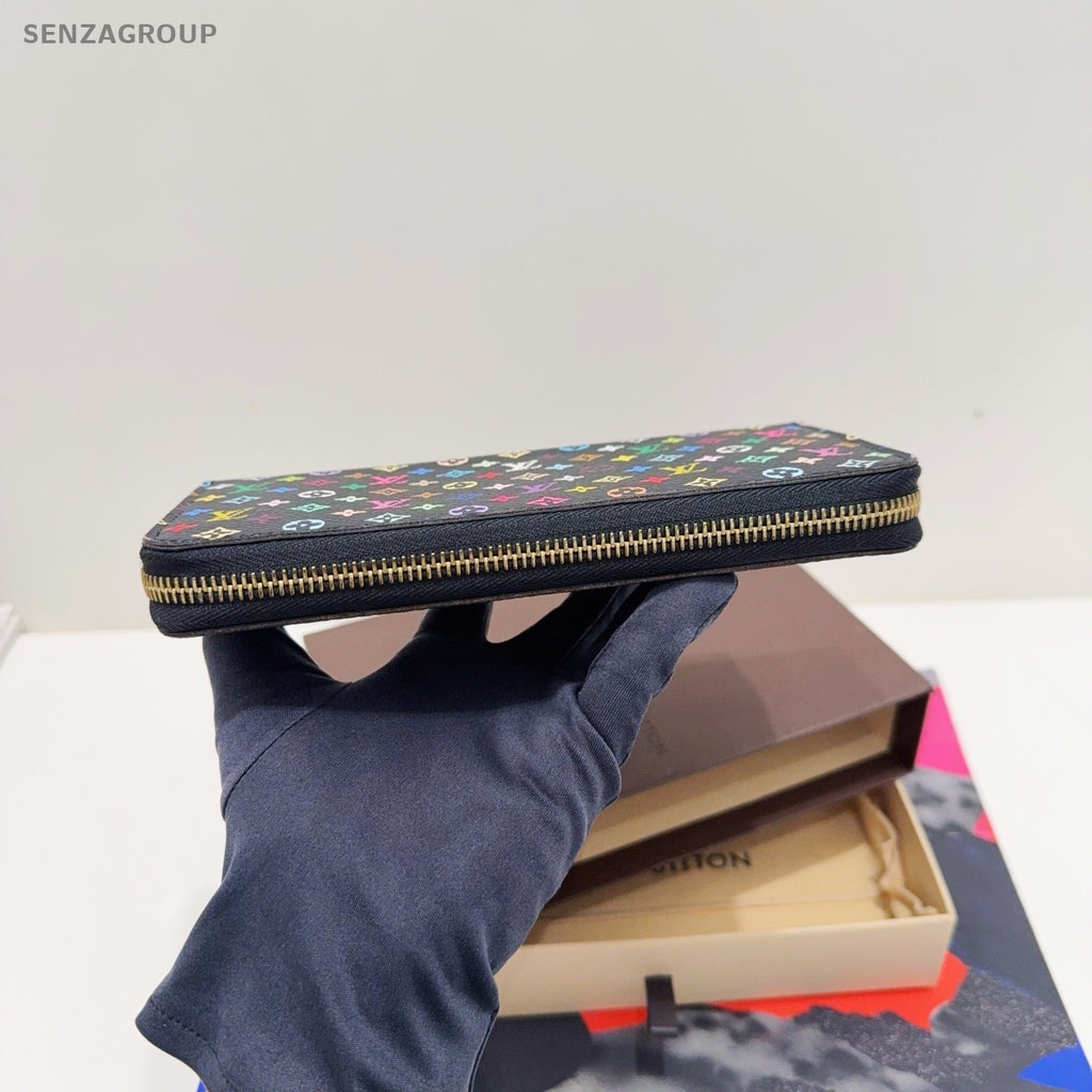 Louis Vuitton TaKaShi Wallet Monogram Zipper Limited Edition Vintage