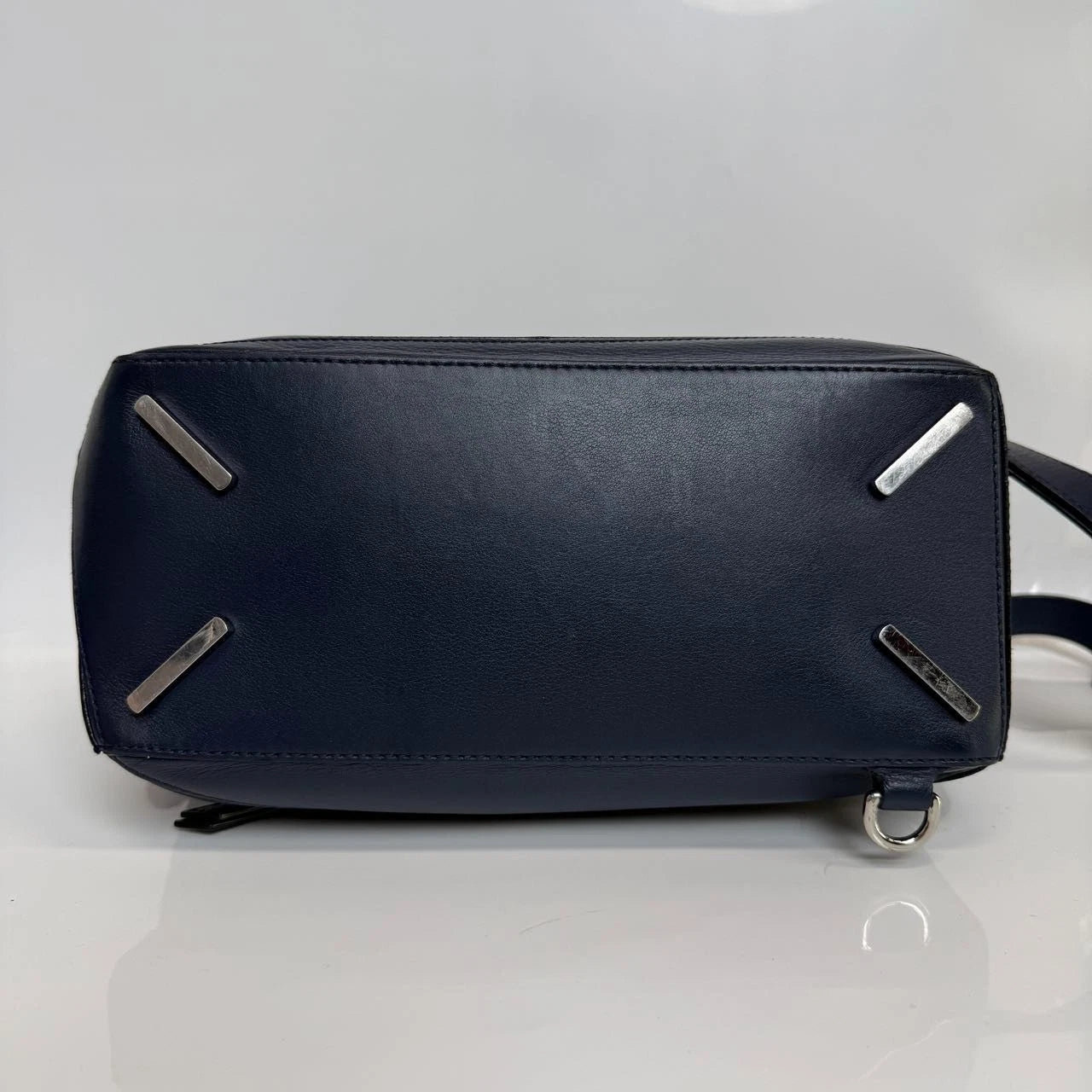 SJ0001 Loewe Medium Puzzle Bag in Navy Blue Calfskin