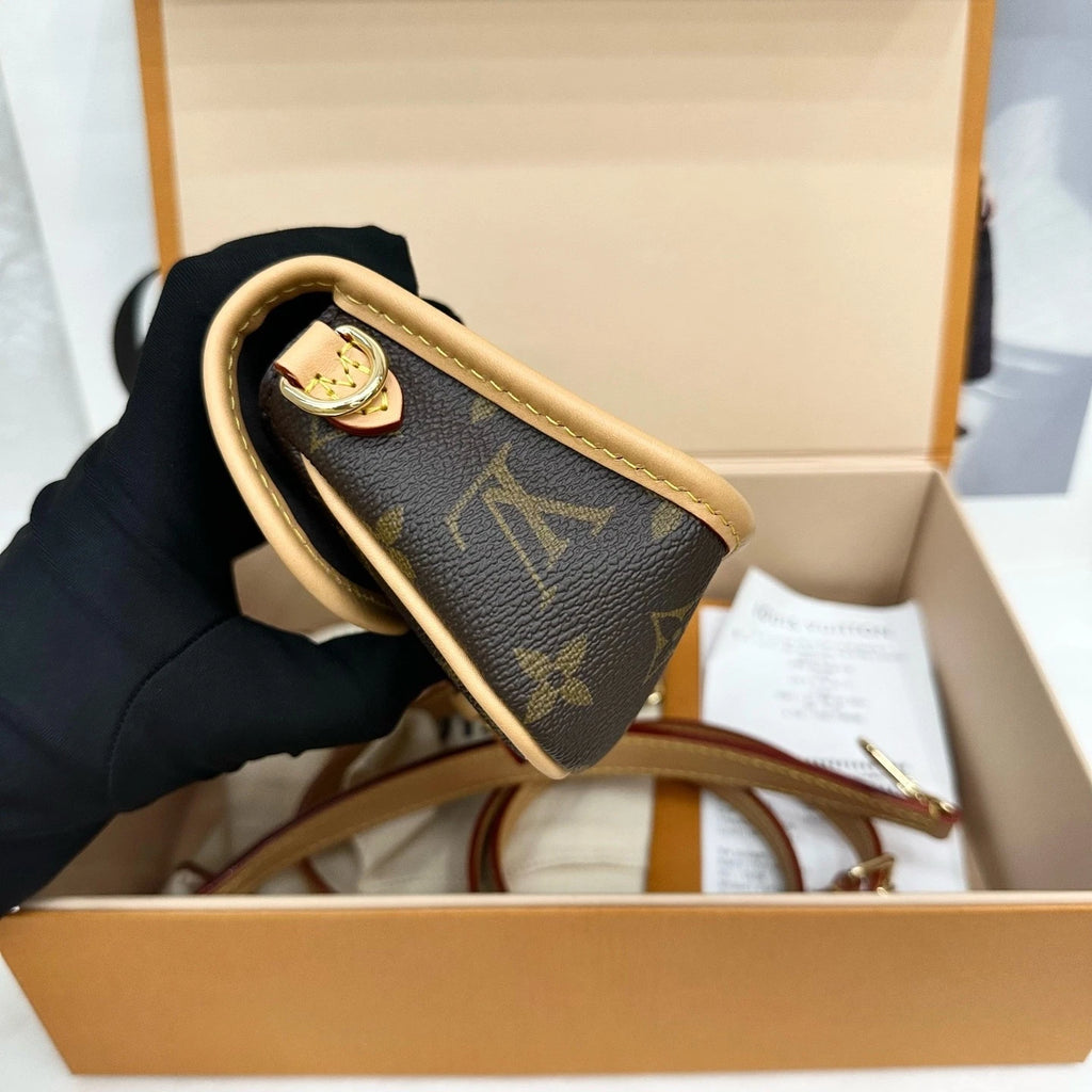 Louis Vuitton Monogram Canvas Diane Nano Shoulder Bag For Women