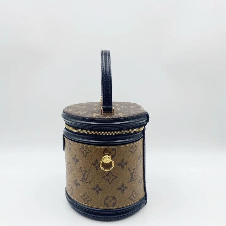 Louis Vuitton Monogram Canvas Cannes Bucket Handbag Crossbody Women