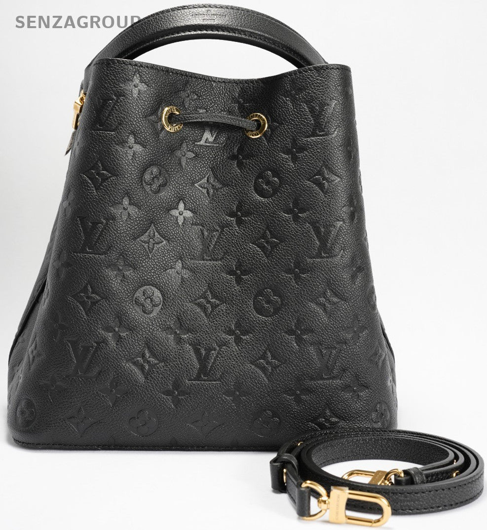 Louis Vuitton M45256 Black Empreinte NéoNoé MM chip version Shoulder Handbag