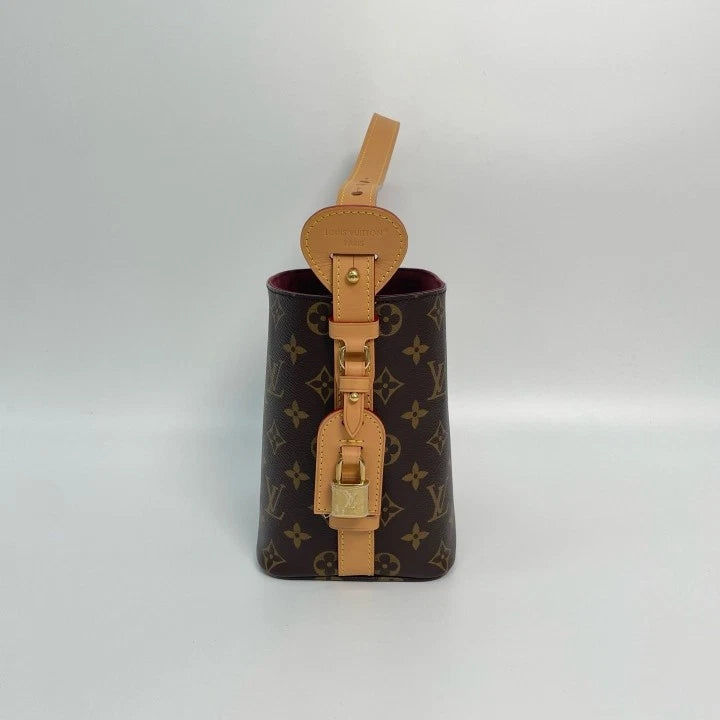 Louis Vuitton Classic Monogram Canvas All In BB Bucket Shoulder Women