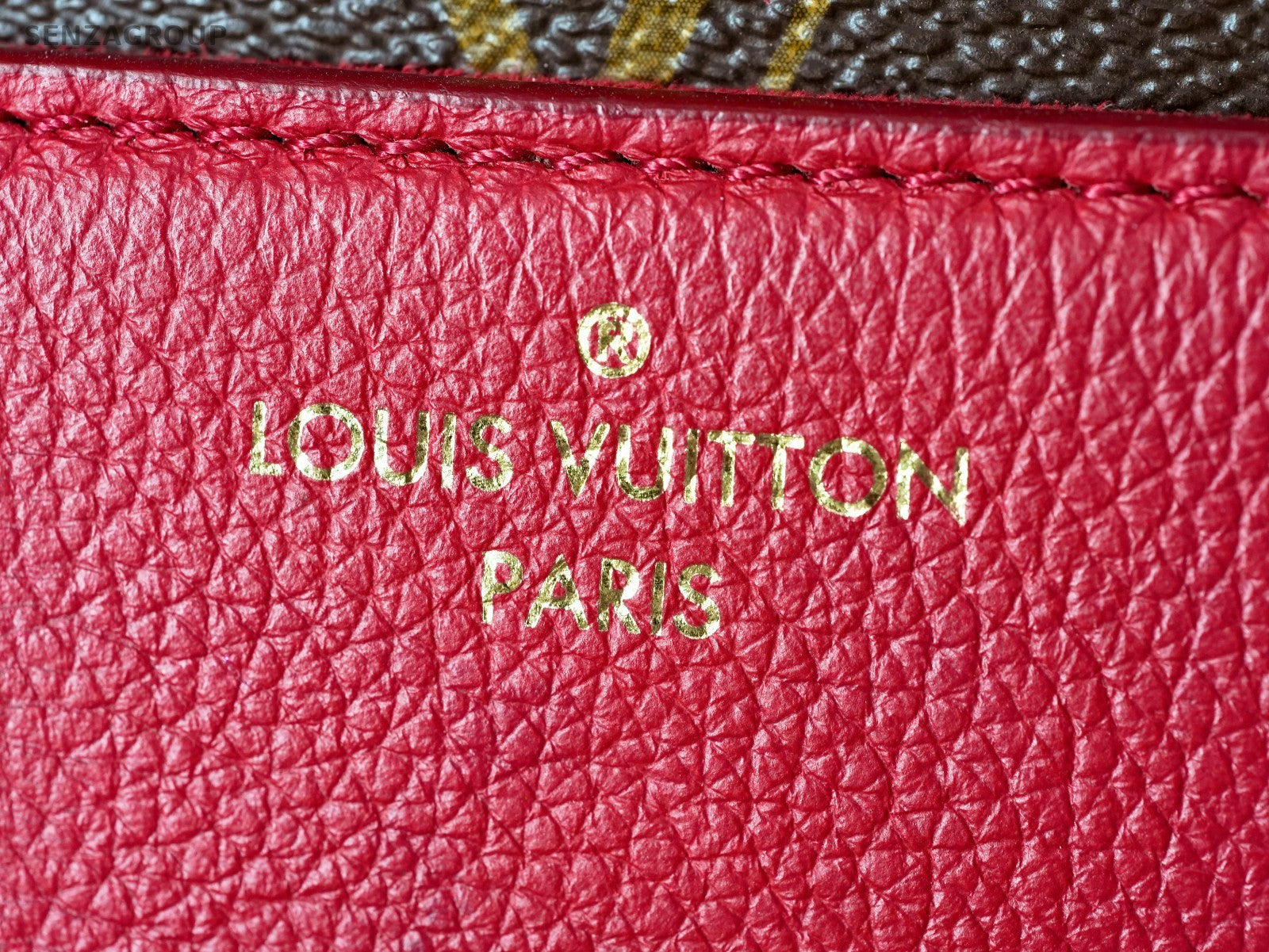Louis Vuitton Monogram Victoire Red Canvas Shoulder bag Crossbody