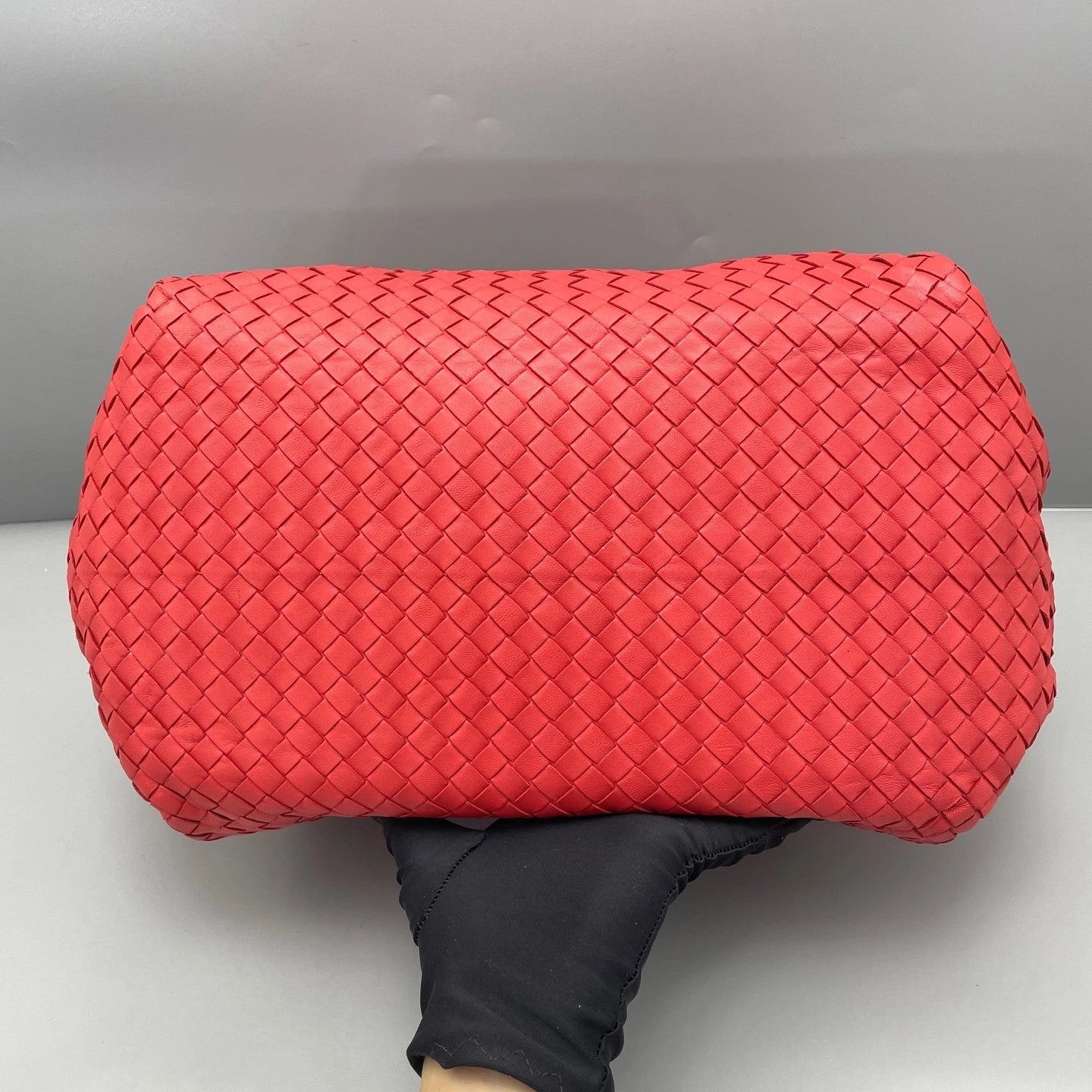Bottega Veneta Woven Red Tote Hobo Bag For Women