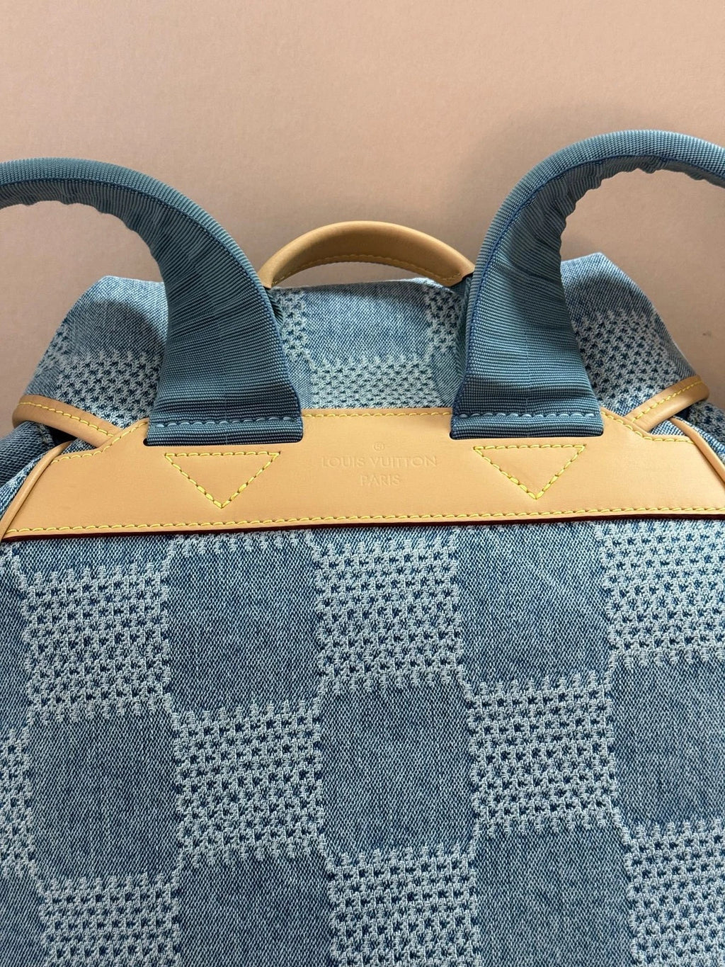 Louis Vuitton Montsouris Denim Backpack