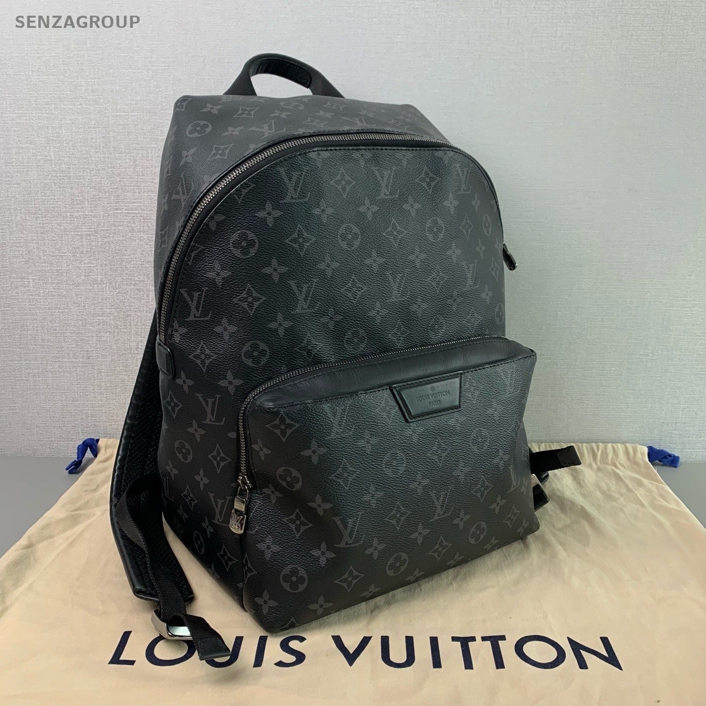 Louis Vuitton Discovery Backpack Black Monogram