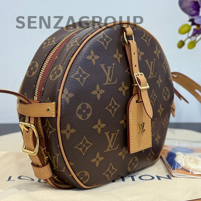 Louis Vuitton Boite Chapeau Souple Monogram Shoulder Crossbody Bag Women Classic