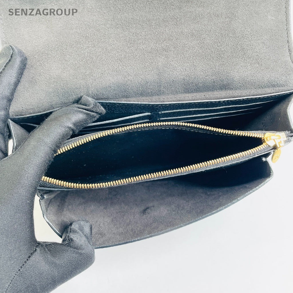 Louis Vuitton Vavin Woc Monogram Empreinte Chain Shoulder bag Black Gold Women