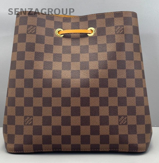 Louis Vuitton NéoNoé Damier Ebene Bucket Drawstring Shoulder bag Women Brown