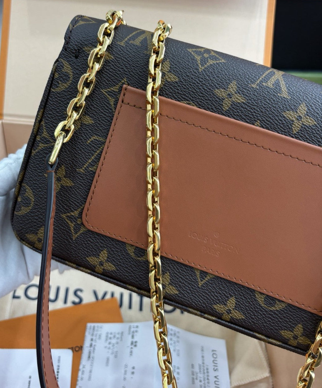 Louis Vuitton Marceau Monogram Chain Strap Shoulder bag Cross body Women