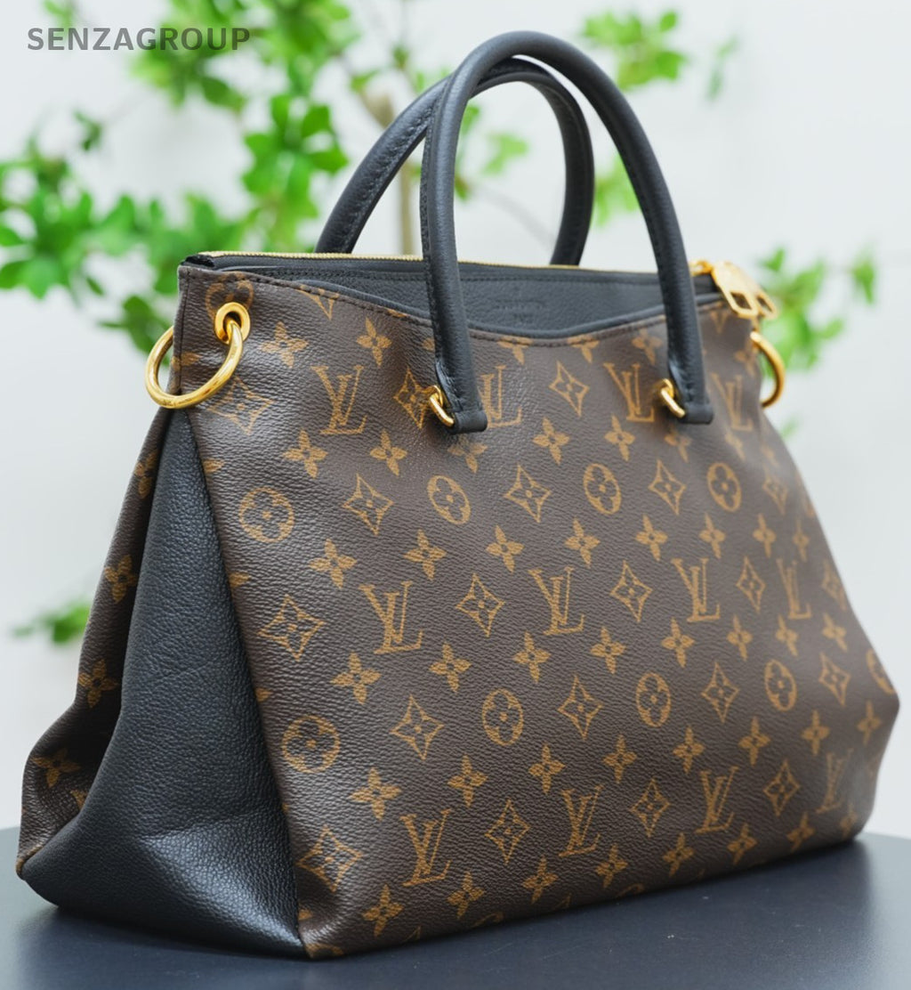 Louis Vuitton Pallas MM Top Handle Monogram 2way Shoulder bag Classic Women