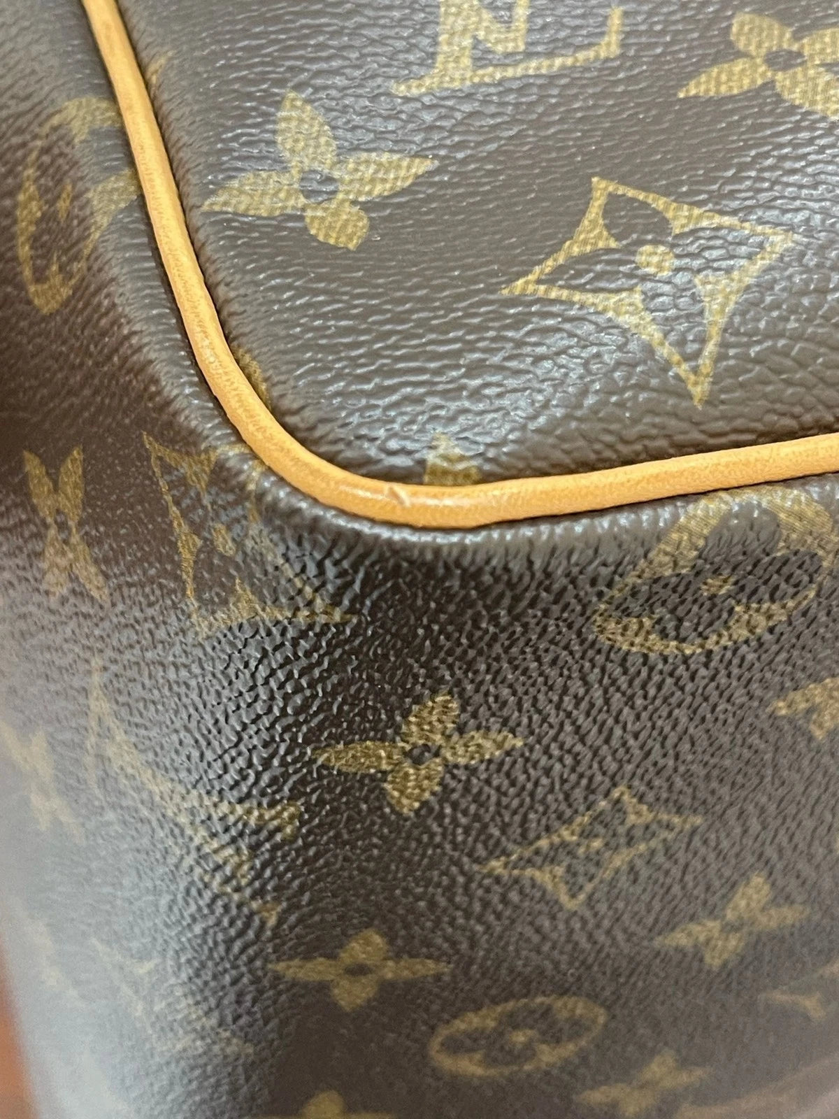 Louis Vuitton Speedy25 Canvas Shoulder Handbag For Women
