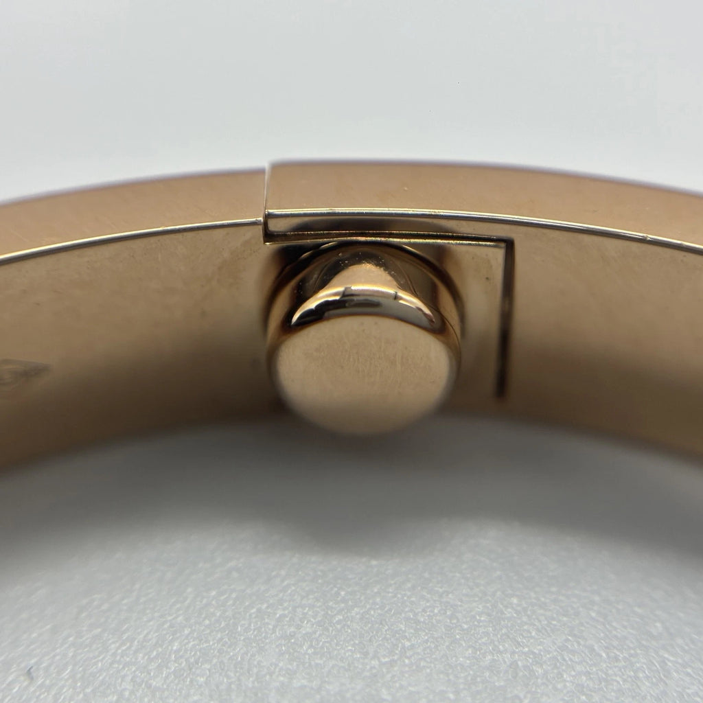 Cartier Love Classic 6.1mm Bangle Bracelet 18k Rose Gold Double Screw Size16