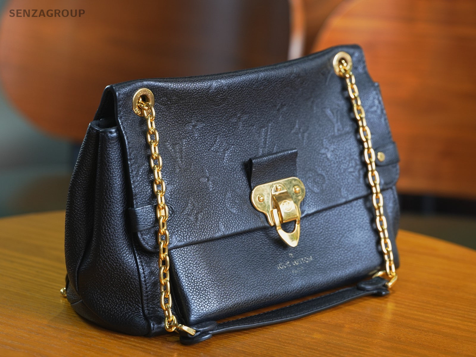 Louis Vuitton Monogram Empreinte Black Vavin MM Shoulder Bag Crossbody