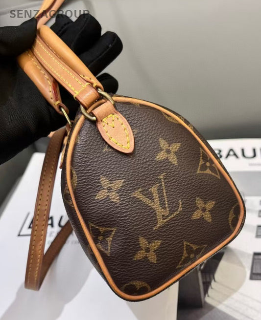 Louis Vuitton Monogram NANO Speedy Classic 2WAY Shoulder bag Crossbody