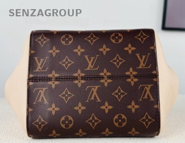 Louis Vuitton Fold Tote Monogram Handbag Shoulder Crossbody Bag Women Multicolor