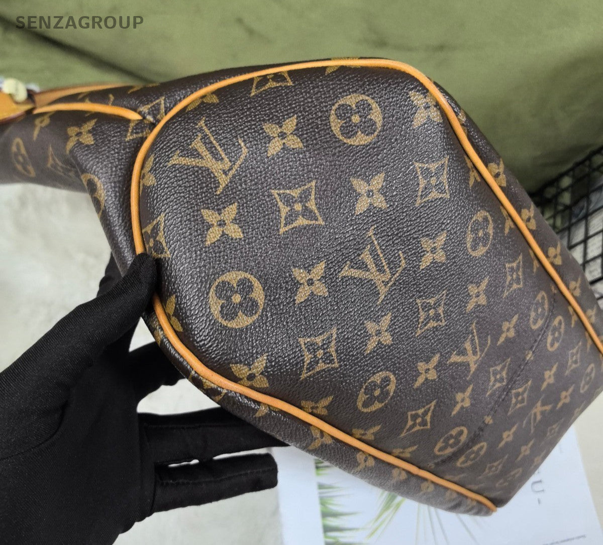 Louis Vuitton Delightful PM Top Handle Shoulder bag Monogram Women Classic Brown