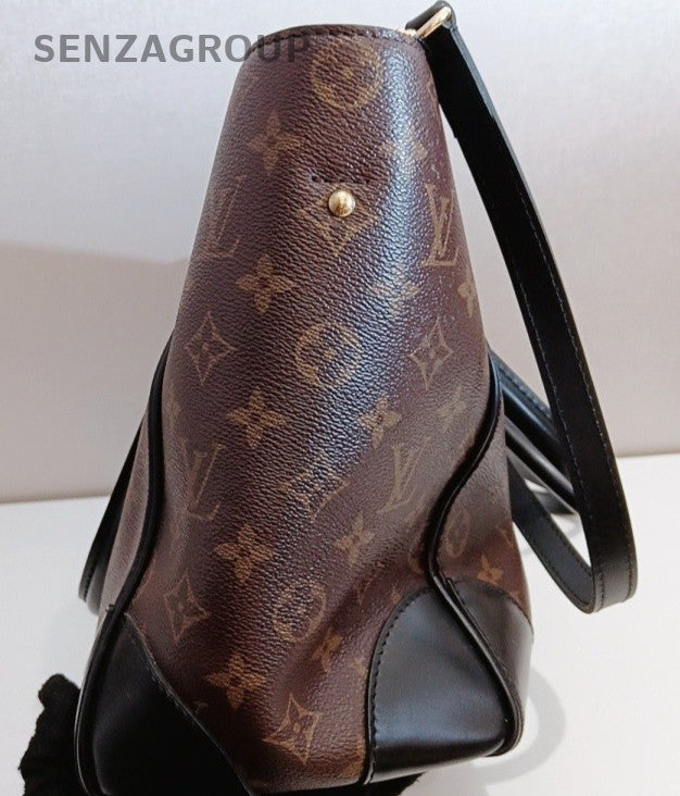 Louis Vuitton Phenix Monogram Handbag Shoulder Bag Brown Black Women Classic