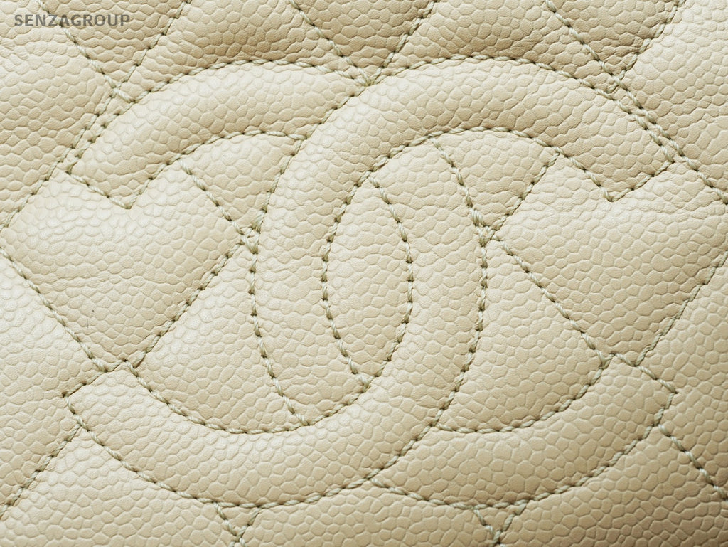 CHANEL Petite timeless Light pink Quilted Caviar Shoulder Handbag