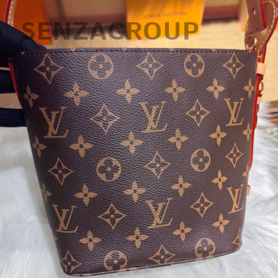 Louis Vuitton All In BB Bucket Bag Women's Golden Brown Classic Crossbody