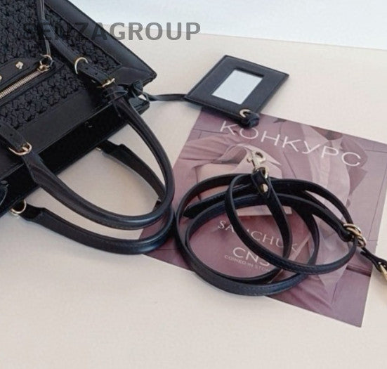 Balenciaga City Mini Top Handle Bag Crossbody Black Gold Women Classic