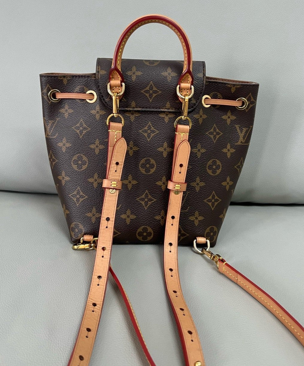 Louis Vuitton montsouris BB Backpack  Monogram Shoulder bag Brown