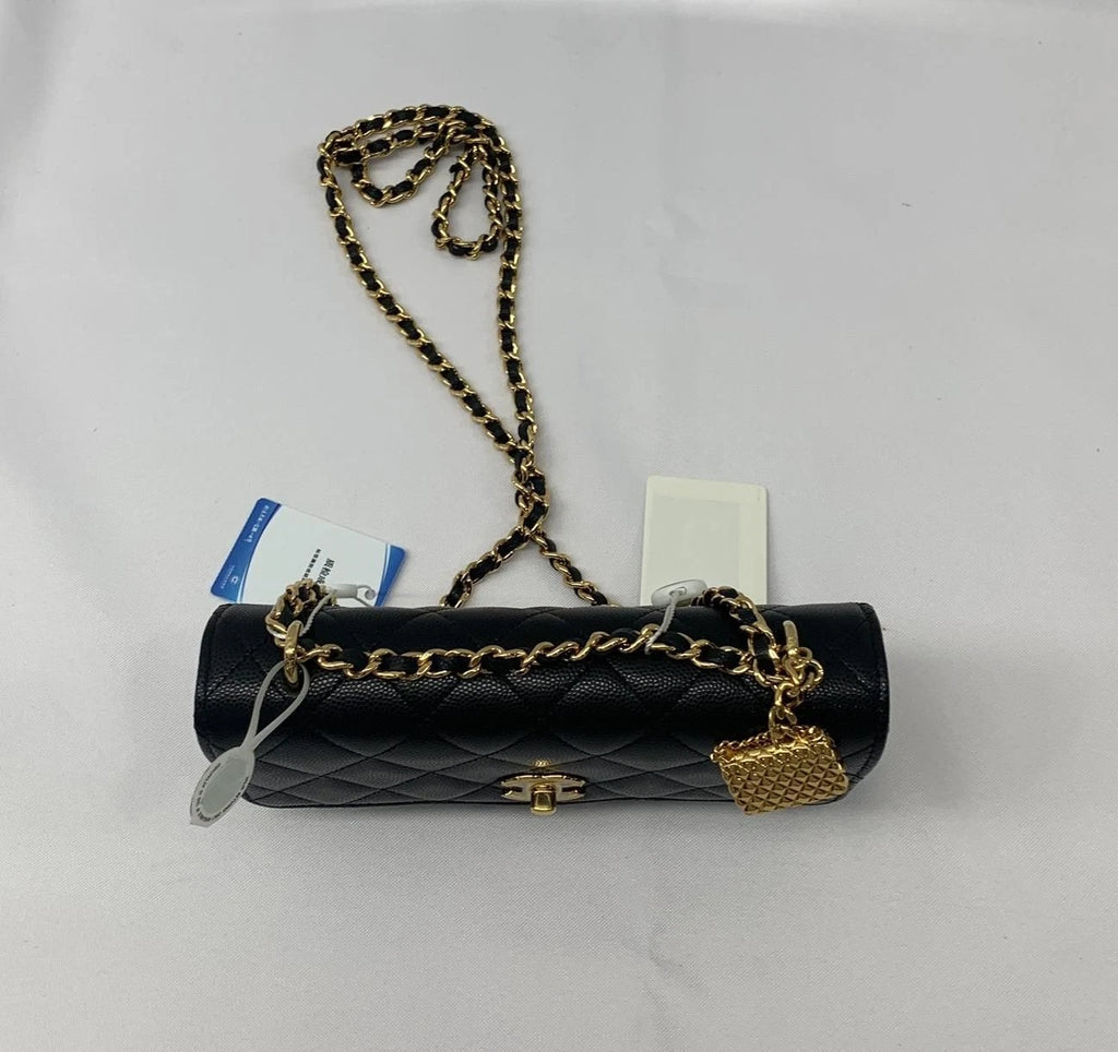 CHANEL Large Logo Leather Shoulder Bag For Women