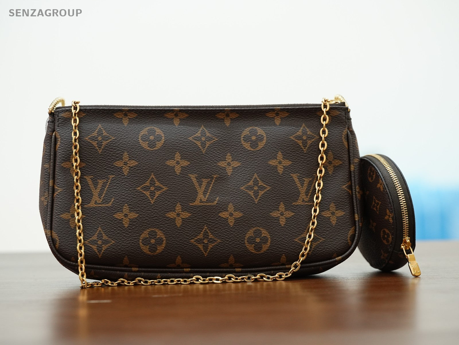 Louis Vuitton Multi Pochette Accessoires Shoulder Bag Canvas M44813