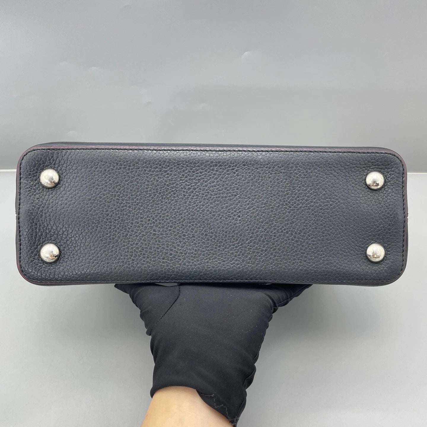 Louis Vuitton Blue Black Medium Shoulder Bag For Women