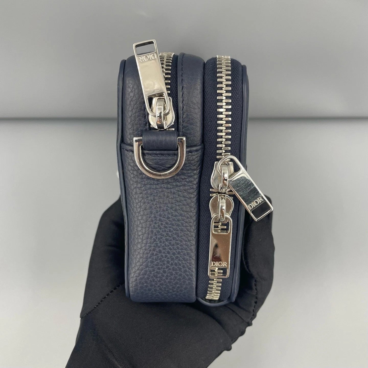 Dior Logo Printed Leather Shoulder Bag For Women