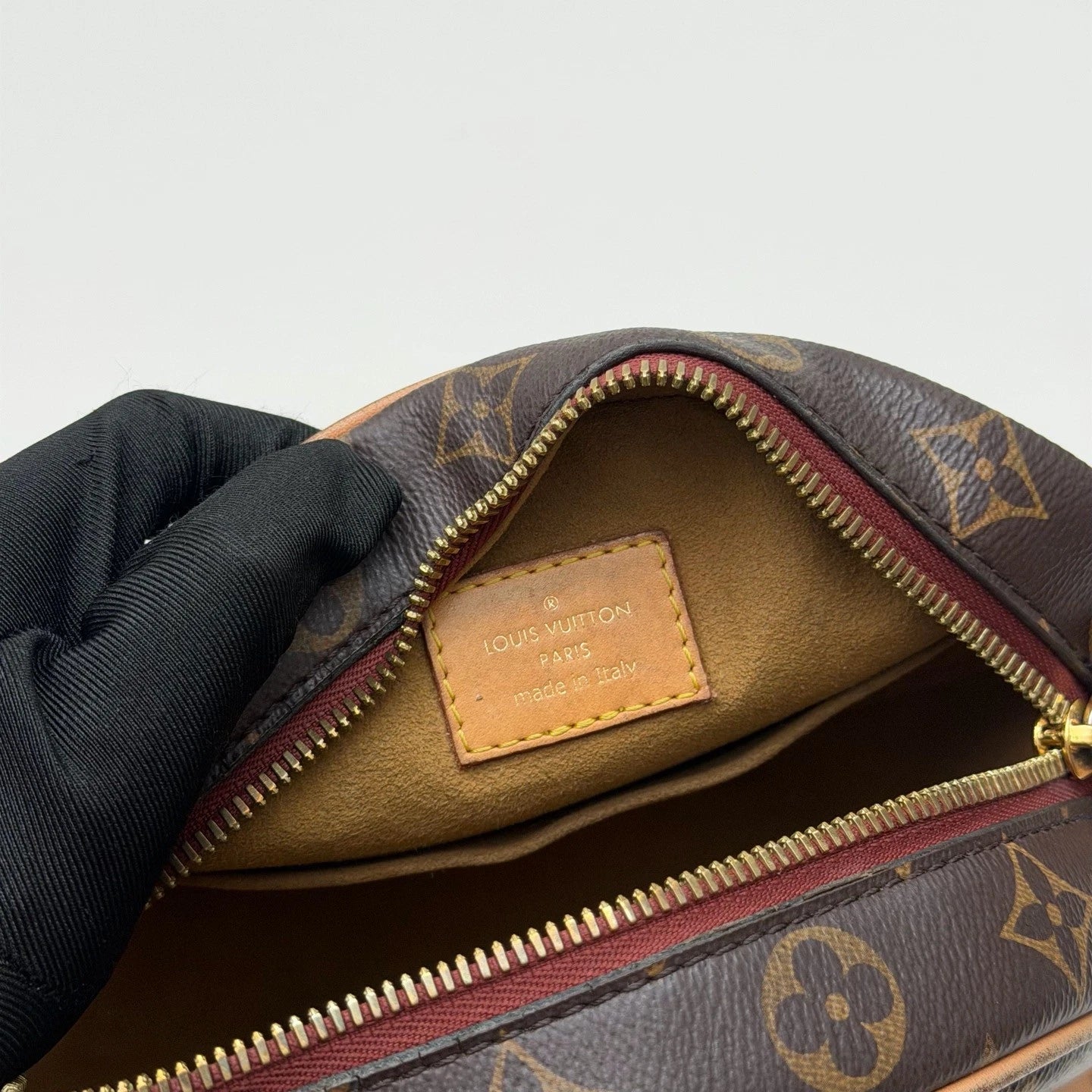 Louis Vuitton Monogram PM Shoulder Crossbody Bag Brown Women Classic