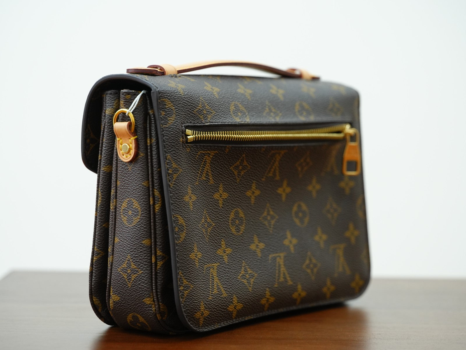 Louis Vuitton Pochette Métis Monogram 2way Shoulder Handbag Brown Crossbody