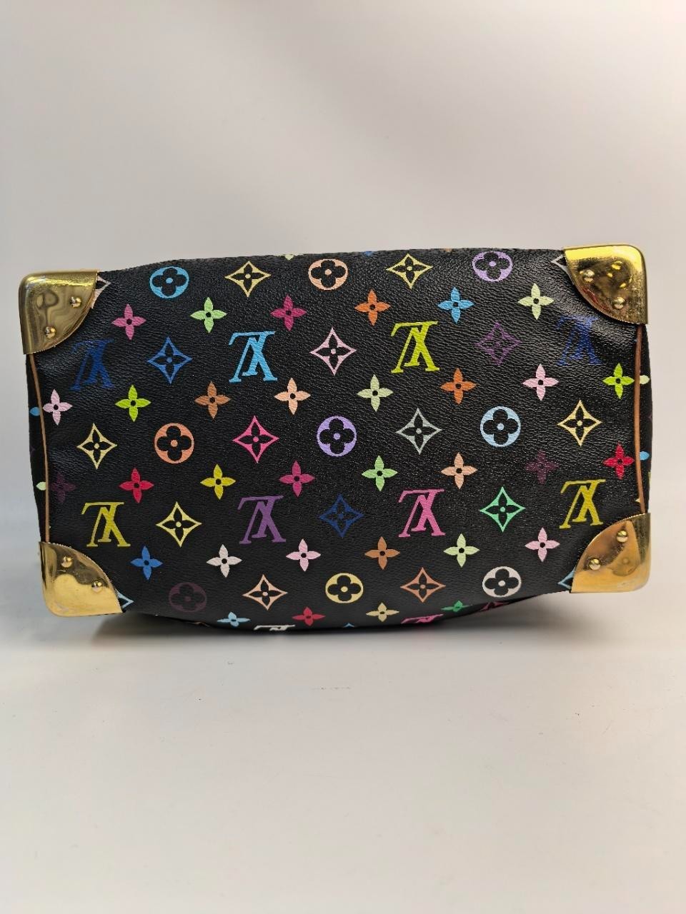 SJ0001 LV Multicolore Speedy 30 Black monogram XP01347