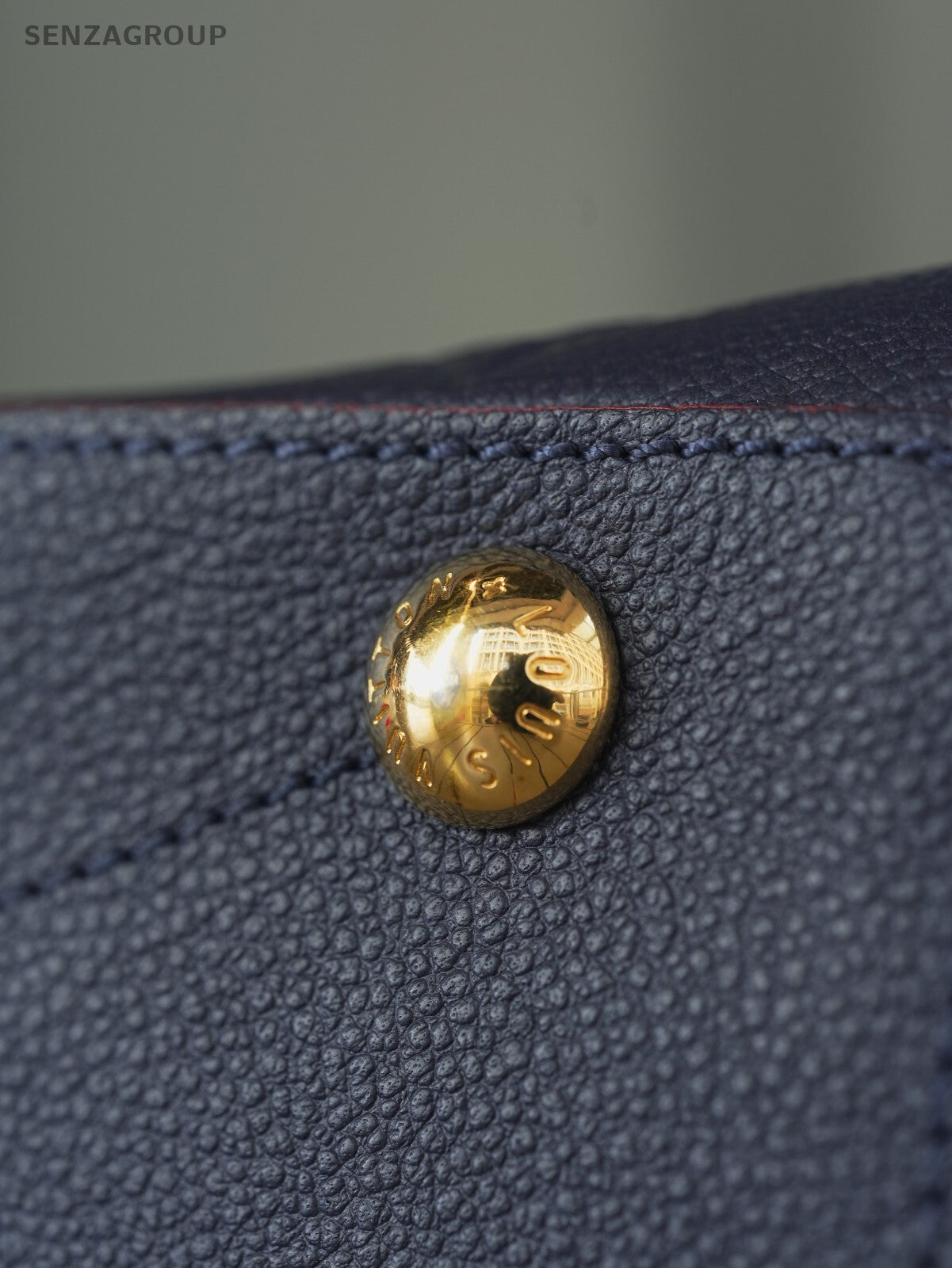 Louis Vuitton Navy Blue Monogram Empreinte Montaigne BB Shoulder bag crossbody